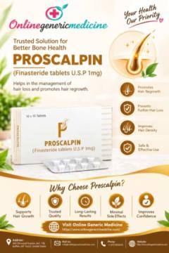 Finasteride 1mg Tablet – Hair Loss Treatment | Online Generic Medicine