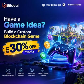 Have a Game Idea? Build a Custom Blockchain Game - Get 30% Off Today
