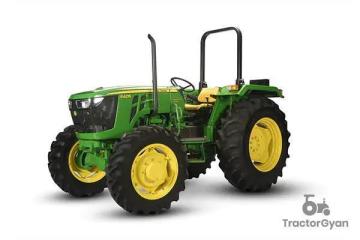 John Deere 5405 Gear Pro 4WD (Trem IV): Heavy-Duty Performance for Indian Farmers