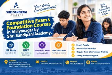 Competitive Exam & Foundation Courses in Ahilyanagar by Shri Sandipani Academy