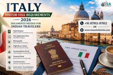 Italy Visitor Visa Requirements 2026: Documents Needed for Indian Travelers