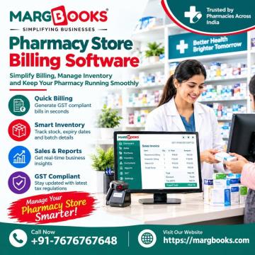 Best Pharmacy Store Billing Software for Billing & Inventory