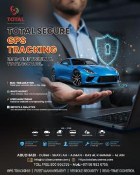 Vehicle GPS Tracking & Smart Fleet Solutions in UAE – Total Secure LLC