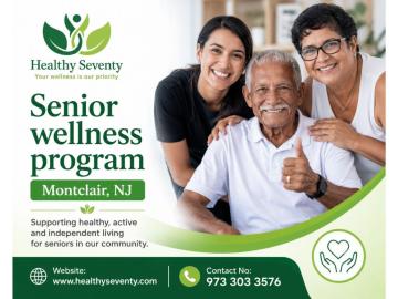 Senior wellness program Montclair, NJ