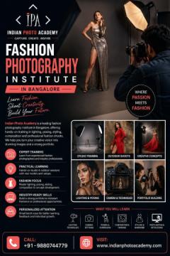 fashion photography institute in Bangalore
