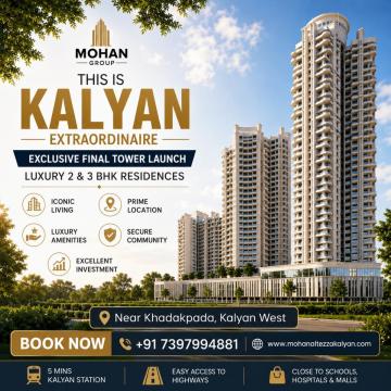 Mohan Altezza Kalyan - Distinctly Premium 2 & 3 BHK Homes