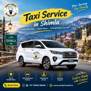 Hit the Hills in Style with Taxi Service in Shimla