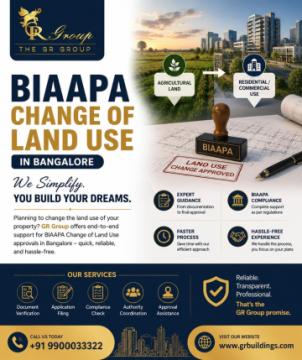 BIAAPA change of land use in Bangalore