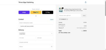 20% OFF All Orders on Thrive Edge
