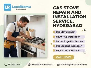 Advanced Gas Stove Repair Service In Hyderabad by LocalRamu