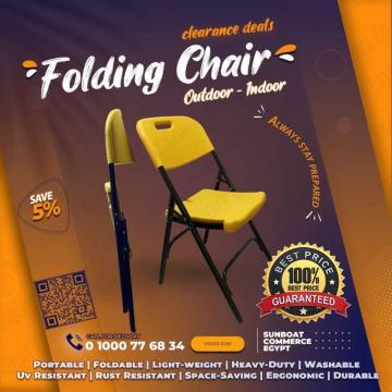 Durable and lightweight folding chairs