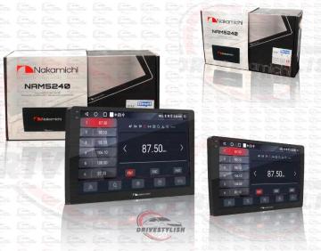 Nakamichi NAMS5240 Car Stereo | Smart Touch Multimedia
