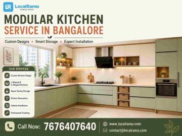 Expert Modular Kitchen Service in Bangalore with LocalRamu