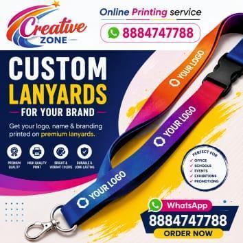 Tag printing Rs. 30/- | Lanyards with printing Rs.30/ | Online Service Quality Lanyards | 589
