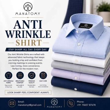 Anti Wrinkle Shirts