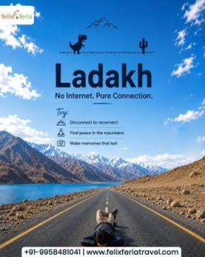 Mumbai to Ladakh Group Tour Package | Felix Feria Travels