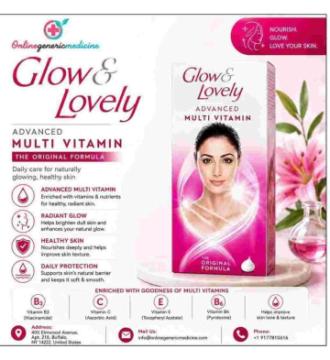 Glow Lovely Face Cream for Daily Skin Care | Online Generic Medicine