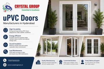 Professional uPVC Door Solutions by Crystal Engineers