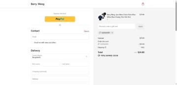 Up to 75% OFF Your Order + Free Shipping on Barry Wang