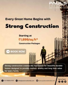 Every Great Home Begins with Strong Construction