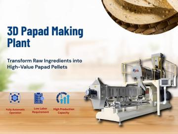 3D Papad Making Machine: Complete Guide for Food Manufacturers
