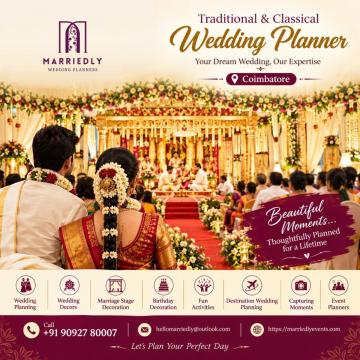 Traditional Wedding Planners in Coimbatore | Marriedly Events