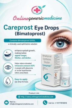Careprost Eye Drops | Online Generic Medicine | Affordable Prices Every Day