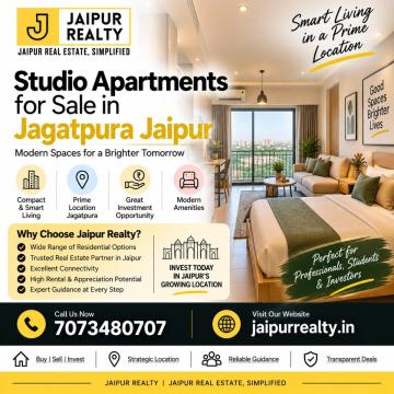 Compact Studio Living in Jagatpura Jaipur