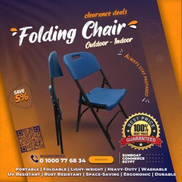 Durable and lightweight folding chairs