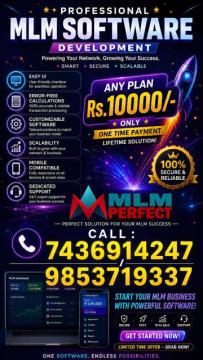 ANY MLM SOFTWARE PLAN – JUST ₹10,000/- ONLY!
