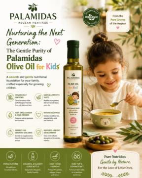 Nurturing the Next Generation - The Gentle Purity of Palamidas Olive Oil for Kids