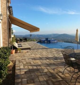 Exterior Sunroom Shades for Valley Center