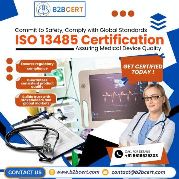 ISO 13485 Certification Services in Chennai | Medical Device Quality Management Consultant | B2BCERT