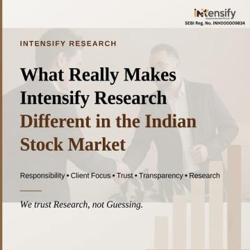 What Really Makes Intensify Research Different for Others in the Indian Stock Market.