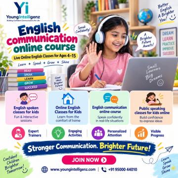 Online English Classes for Kids and Adults in India