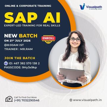 Join the SAP AI Online Training New Batch on July 21!