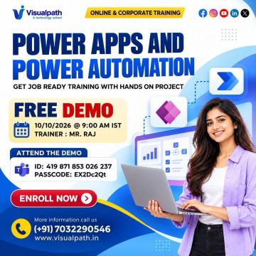 Power Apps & Power Automate Free Demo | Live Session