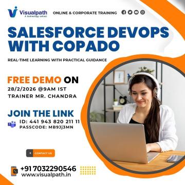 Enroll Now: Salesforce Devops with Copado Online Free Demo