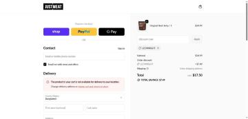 30% OFF Your Order on JUSTMEAT