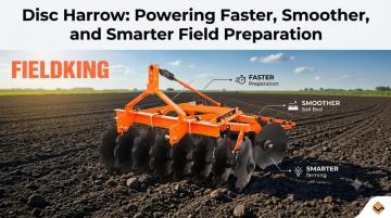 Fieldking Disc Harrow: Efficient Soil Preparation