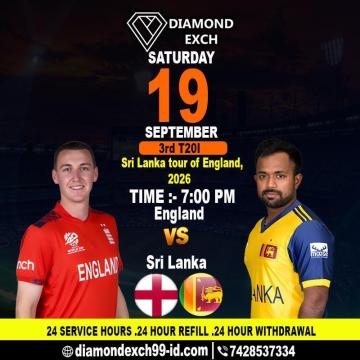 Diamond Exchange – England vs Sri Lanka T20I Action from Manchester Today.