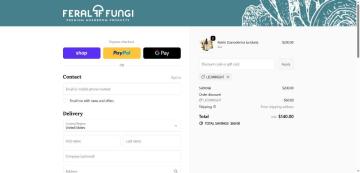 30% OFF All Orders on FeralFungi