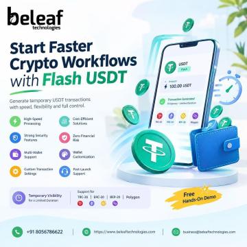 Start Faster Crypto Workflows with Flash USDT