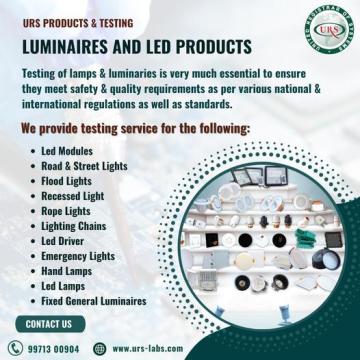 Luminaries LED Bulb Testing Labs near me
