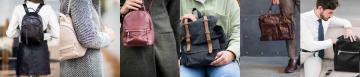 compact leather wallet men