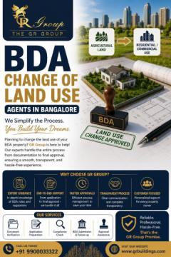 BDA change of land use agents in Bangalore