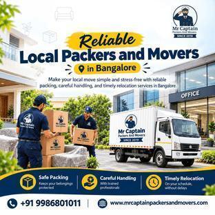 Local Packers and Movers Bangalore
