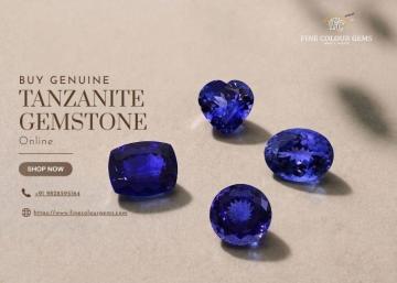 Buy Genuine Tanzanite Gemstone Online! Save Big Today