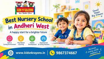 Best Nursery School in Andheri West | Kids 'N' Krayons