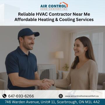 Reliable HVAC Contractor Near Me – Affordable Heating & Cooling Services